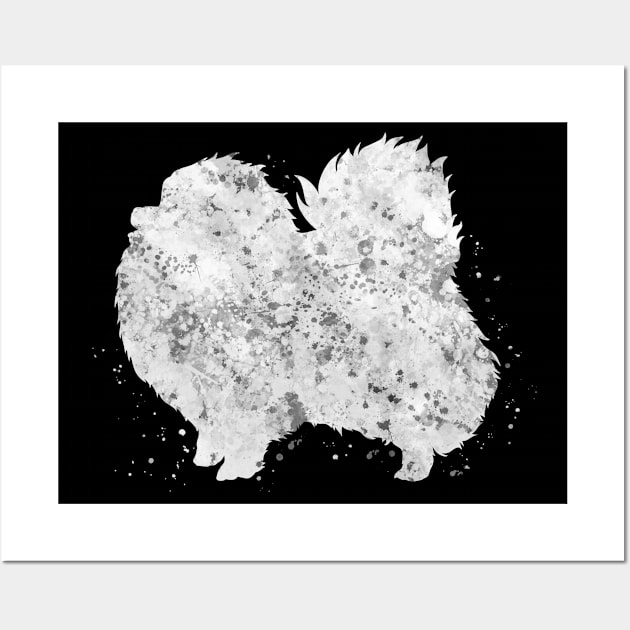 Pomeranian dog Wall Art by Yahya Art